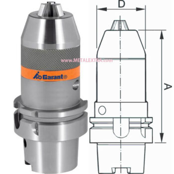 GARANT HSK-A Short drill chuck Form A 0,5-16 mm 307684 - Image 2