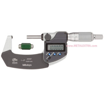 MITUTOYO Digimatic Spherical Face Tube Micrometer 0-25mm / 0-1" 395-351 - Image 3