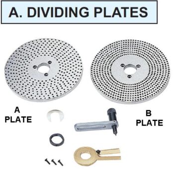 Alternative view of VERTEX Dividing Plate for Horizontal and Vertical Rotary Table DP-3