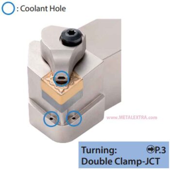 Alternative view of KYOCERA Indexable Turning Toolholders Double-Clamp JCT