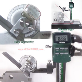 INSIZE Dial Height Gauge 1351 (DIN862 Double Column, Handwheel) Accuracy;±0.04mm, Range; ≤300mm - 600mm - Image 5
