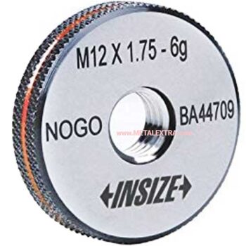 Alternative view of INSIZE Thread Ring Gage Metric 4631 Go/NOGO (Standar ISO 1502, METRIC) Range; M1 - M68