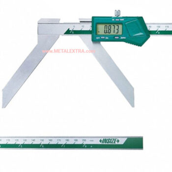 INSIZE Arc Radius Caliper 1189 (DIN862, Grad; 0.01mm) Accuracy; ±0.05mm, Range; ≤Ø150mm - Ø200mm - Image 4