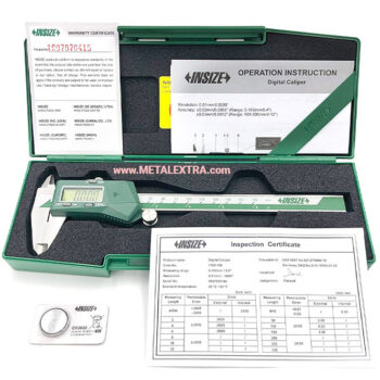 INSIZE Digital Caliper 1108 Standard (DIN862, Grad; 0.01mm) Accuracy; ±0.02mm, Range; ≤Ø150mm - Ø300mm - Image 7