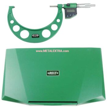 INSIZE Micrometer Digital 3108 (DIN 863, Grad;0.001mm) Waterproof IP65, Accuracy; ±2μm, Range; 25mm - 200mm - Image 5