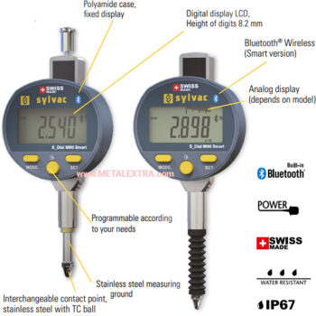 Alternative view of SYLVAC Digital indicator S_Dial Mini SMART