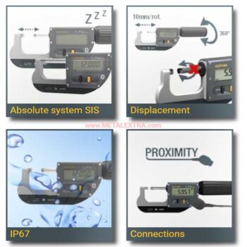 SYLVAC Digital Micrometer S_Mike Pro IP67 30mm - 66mm - 102mm - Image 4