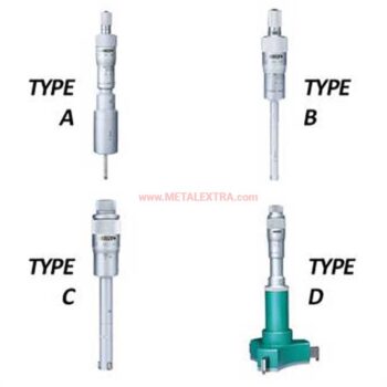 INSIZE Internal Micrometer 3227 ⌀2-5mm 2-Point ⌀6-300mm 3-Point - Image 11