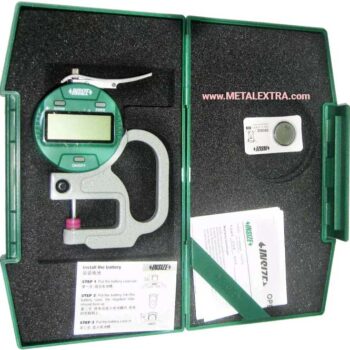 INSIZE Digital Thickness Gage 2871-10 Ceramic Anvil (Resolution; 0.01mm/0.0005'') Accuracy; ±0.02mm, Range; 10mm - Image 4