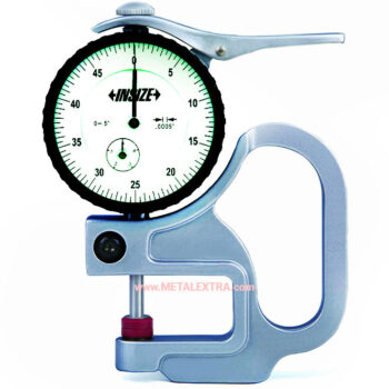 INSIZE Dial Thickness Gage 2364 Ceramic/Steel Anvil (Grad: 0.01mm) Range; ø58mm - Image 2