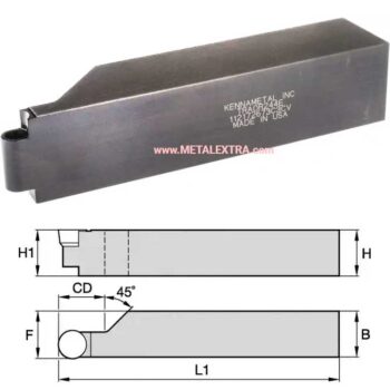 KENNAMETAL Indexable Grooving K-LOCK™ Toolholder TRAOR244E - Image 5