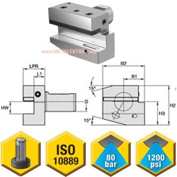 KENNAMETAL VDI Toolholder ISO 10889 Form B5 Right Hand Long - Image 2