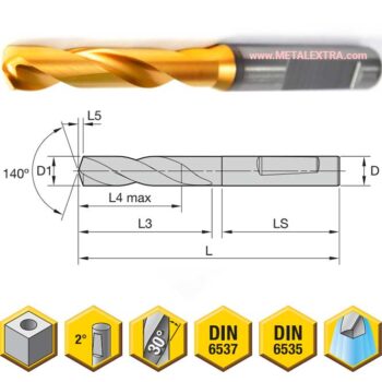 KENNAMETAL Carbide Drill GOdrill  KC7325™ Screw Machine B041F B042F ø3mm - ø20mm - Image 2