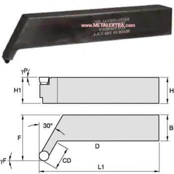 KENNAMETAL Indexable Grooving K-LOCK™ Toolholder TRTOR202D - Image 3
