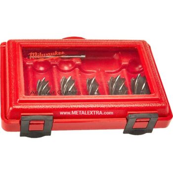 Alternative view of MILWAUKEE Annular Cutter Set 49-22-8400 ø14,2mm - ø27mm (6pcs/set)