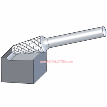 PFERD Conical Radius End Burr KEL 1225/6 Z3 PLUS EAN 4007220048559 - Image 2