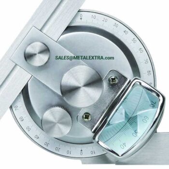 INSIZE Bevel Protractor 2372-360, Range; 0-360° 5 Inch - Image 3