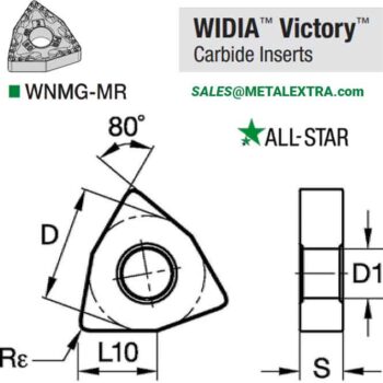WIDIA Carbide Insert Classic TPKR-MS - Image 2