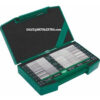 INSIZE Surface Roughness Specimen Set ISR-CS130-W (ISO 2632, Pure NICKEL) Range; 0.05μm - 50μm