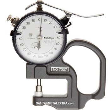 Alternative view of MITUTOYO Dial Thickness Gage 7327 Range 0-1mm, Grad 0,001mm
