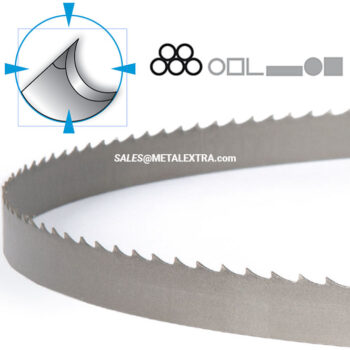 Alternative view of DOALL Bi-metal Silencer Plus M42 HSS Tooth Positive Rake For Tubes, profiles, solids, Single, bundle or nest