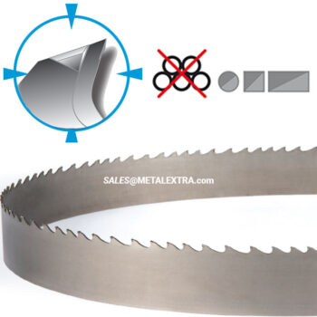 DOALL Tungsten Carbide Saw Blade T3P Tooth Positive Rake For Super alloys, high nickel alloys, Titanium - Image 2