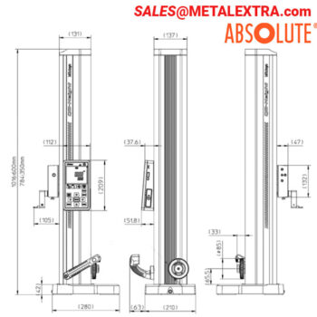 MITUTOYO Height Gauge 350mm QM w/o Air Floating, 518-240 - Image 5
