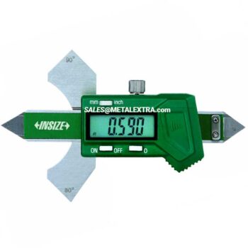 INSIZE Digital Welding Gauge 4831-20A (Fillet weld throat; 0-20mm, Resolution 0.01mm) Angle Range; 60° 70° 80° 90° - Image 2