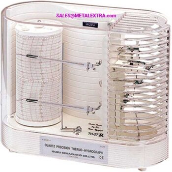 Alternative view of ISUZU Quartz-type precision Thermohygrograph TH-27R