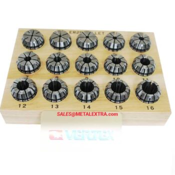 VERTEX Collet Chuck R8 Set 18 ER32 Collets ⌀3mm - ⌀20mm - Image 6