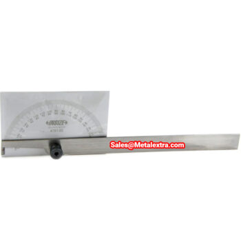 INSIZE 4781-85A Protractor 180°, with 158mm blade - Image 2