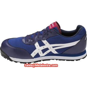 ASICS Winjob® Work Shoes, JSAA Type A Toe Cap, Non-Slip, 24-30cm, CP201 (Indigo Blue x White) - Image 3