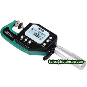 INSIZE Digital Disk Micrometer 3353-WL (Wifi, Resolution 0.0002mm) Waterproof IP65 Range; ⌀25mm - ⌀150mm - Image 5