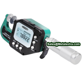 INSIZE Digital Disk Micrometer 3353-WL (Wifi, Resolution 0.0002mm) Waterproof IP65 Range; ⌀25mm - ⌀150mm - Image 4
