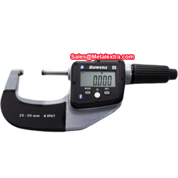 Alternative view of BOWERS Micrometer DigiMic (Bluetooth, Carbide Anvil Ø6.5mm) IP67, Range; Ø25-100mm