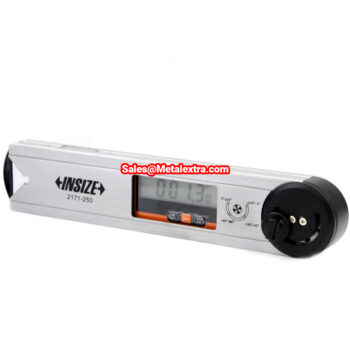 Alternative view of INSIZE Digital Protractor 2171-250, 0-360°, with 250mm blade