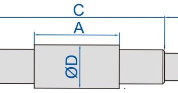 Alternative view of INSIZE Cylinder Gauge 6316 (HRC60+, Accuracy; ±0.5μm) Range; ≤3mm - ≤200mm