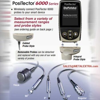 Alternative view of DEFELSKO Coating Thickness Gauge PosiTector 6000 Advanced