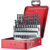 DORMER Drill Set A190 12 HSS TlN ISO 235 4xD 60-pcs set ø1mm - ø60mm, Grad 1mm