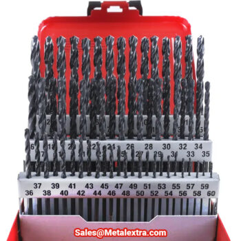 Alternative view of DORMER Drill Set A190 12 HSS TlN ISO 235 4xD 60-pcs set ø1mm - ø60mm, Grad 1mm