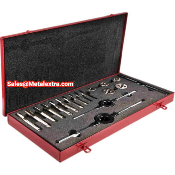 Alternative view of DORMER PRAMET Straight Flute Tap & Dies set L120 HS-30UNC 20-pc