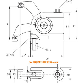 GARANT Compact Clamp 47mm - 67mm 370143 - Image 3