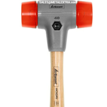 Alternative view of GARANT Dead blow hammer Red Plastic head Hickory wood handle 752510