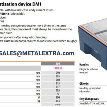 GARANT Demagnetiser DM1 Silicon Steel Surface 380862 - Image 3
