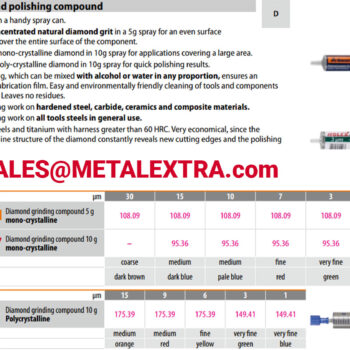 Alternative view of HOLEX Diamond Grinding Compound Medium 10g mono-crystalline 552340