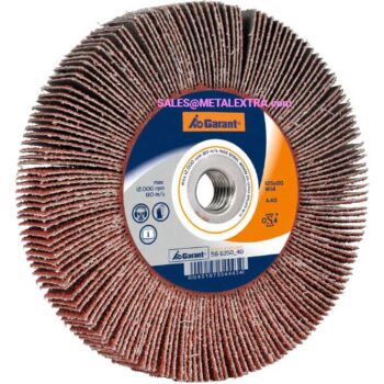 GARANT Fine Flap wheel M14 Fabric (A) For Stainless Steel ⌀125mm×20 mm 566350