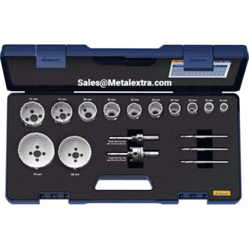 GARANT Hole Saw Bi-metal HSS, 589710, 19pcs/box, ⌀16mm - ⌀76mm