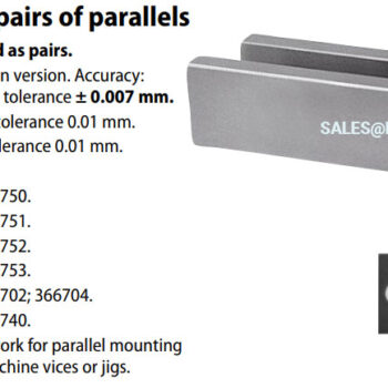 GARANT Single pair of parallels size 125 8X11 mm 366711 - Image 2