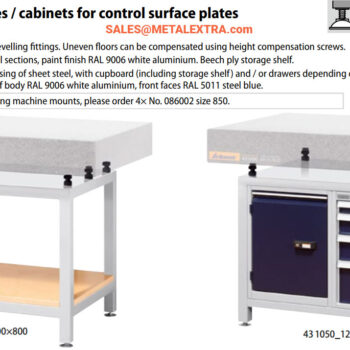 Alternative view of GARANT Support Cabinet For Control Surface Plates 431050