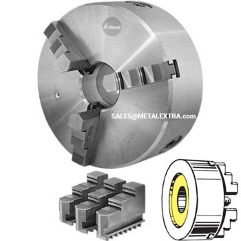 Alternative view of GARANT Three-jaw lathe chuck steel DIN 702-2 with short taper mount 310670